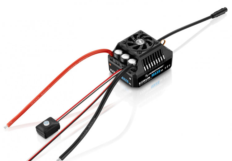 Hobbywing EZRun MAX6 G2 200A 3–8S Sensored Waterproof ESC (1/6 – 1/7)