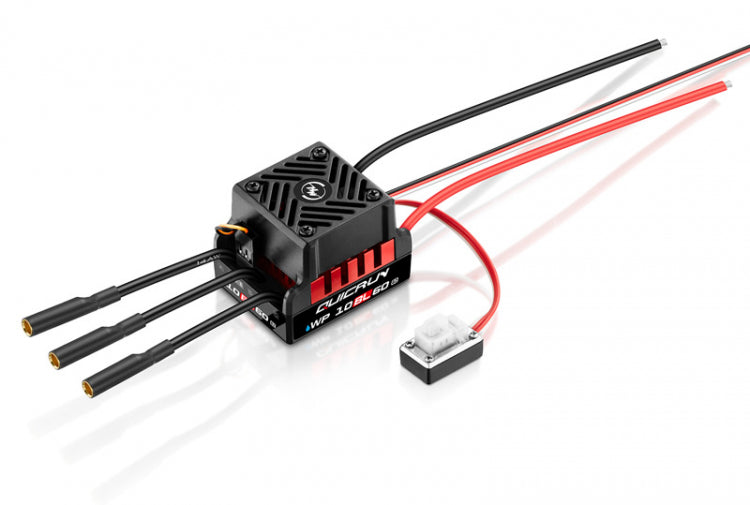 Hobbywing QuicRun WP 10BL60 G2 Waterproof ESC 60A 2-3S 1/10 | Racerc