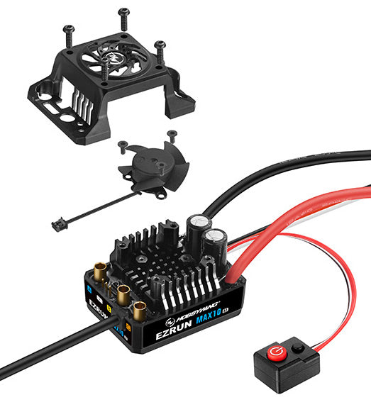 Hobbywing EzRun Combo MAX10 G2 140A – 3665SD G3 2400kV (1/10)