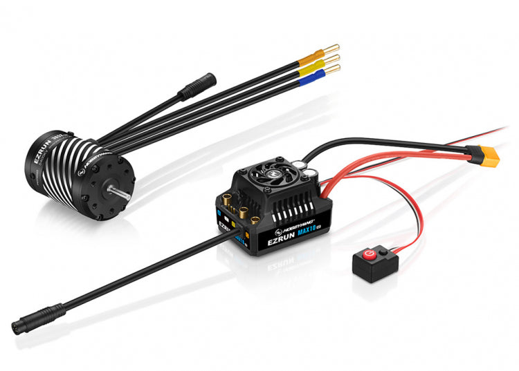 Hobbywing EzRun MAX10 G2 80A Combo 3652SD G3 3300kV – Sensored Brushless Σύστημα για 1/10 RC