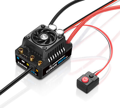 Hobbywing EzRun MAX10 G2 80A Combo 3652SD G3 3300kV – Sensored Brushless Σύστημα για 1/10 RC