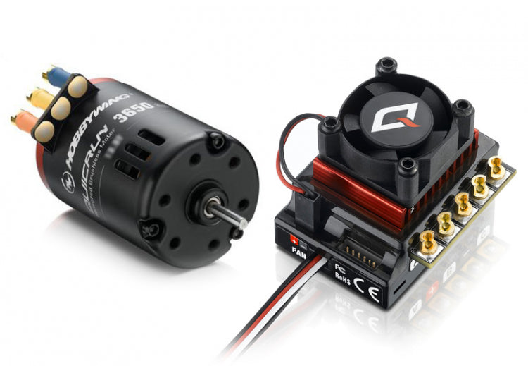 Hobbywing QuicRun Combo 10BL120 G2 Sensored – 3650SD 10.5T 3600kV G2 (1/10)