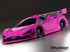 Bittydesign HYPER-GT8 1/8 GT body (325mm wheelbase cars) BDGT8-HYP