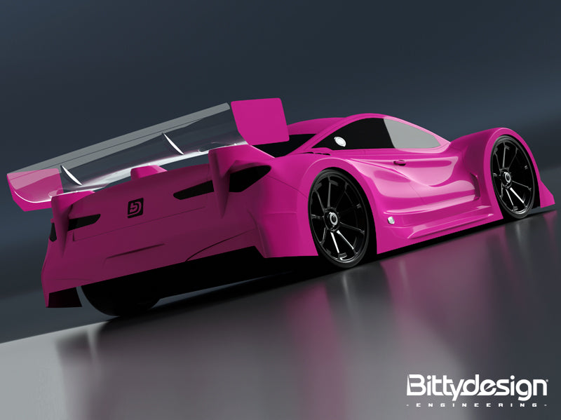 Bittydesign HYPER-GT8 1/8 GT body (325mm wheelbase cars) BDGT8-HYP