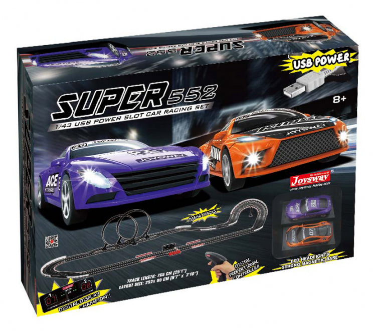 Joysway Slotracing Track Superior 552 1/43 USB 765cm