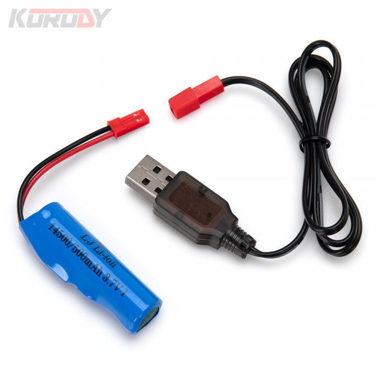 Korody Tractor with double wheels and blade RC RTR 1:24