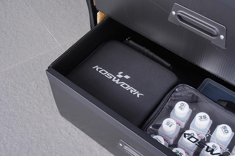Koswork HARD CASE/TRANSMITTER BAG 220X190X145MM (FOR SANWA M17/MT44, NB4)