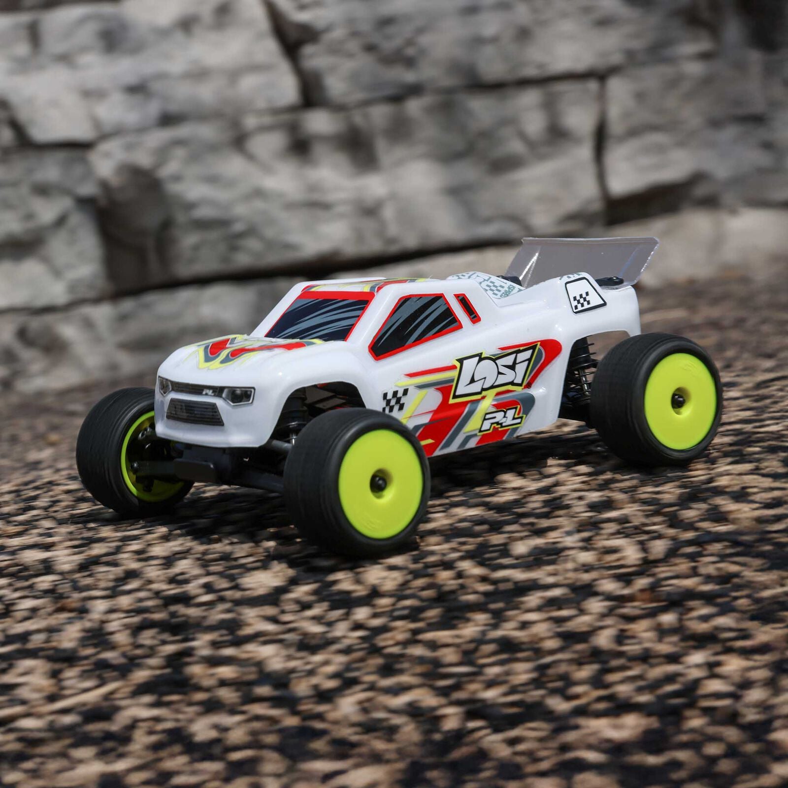 Losi Micro-T 1/28 RTR 2WD Stadium Truck (White)