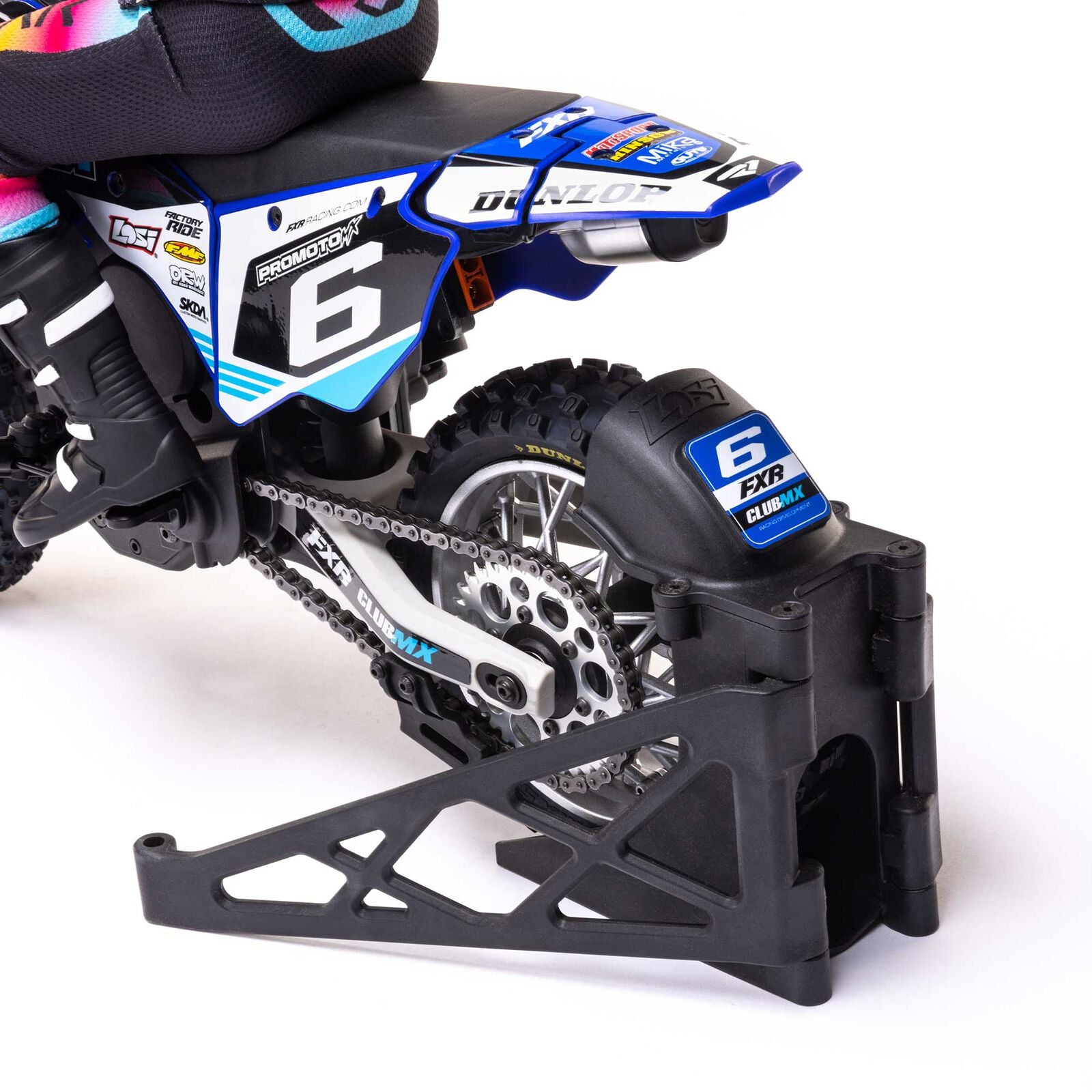Losi Promoto-MX RTR 1/4 Brushless Dirt Bike (ClubMX) w/2.4GHz DX3PM Radio & MS6X System