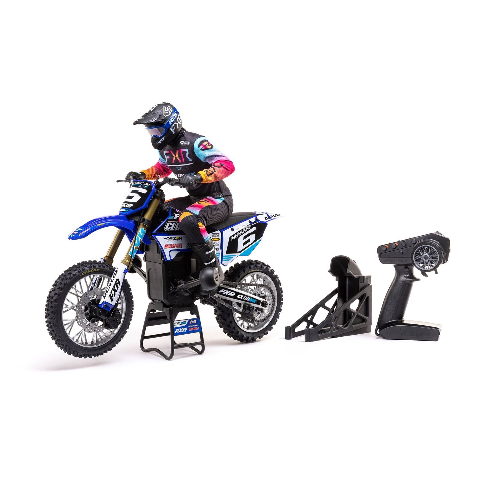 Losi Promoto-MX RTR 1/4 Brushless Dirt Bike (ClubMX) w/2.4GHz DX3PM Radio & MS6X System