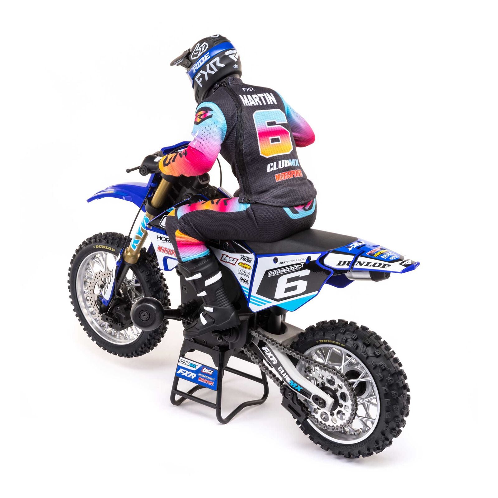 Losi Promoto-MX RTR 1/4 Brushless Dirt Bike (ClubMX) w/2.4GHz DX3PM Radio & MS6X System