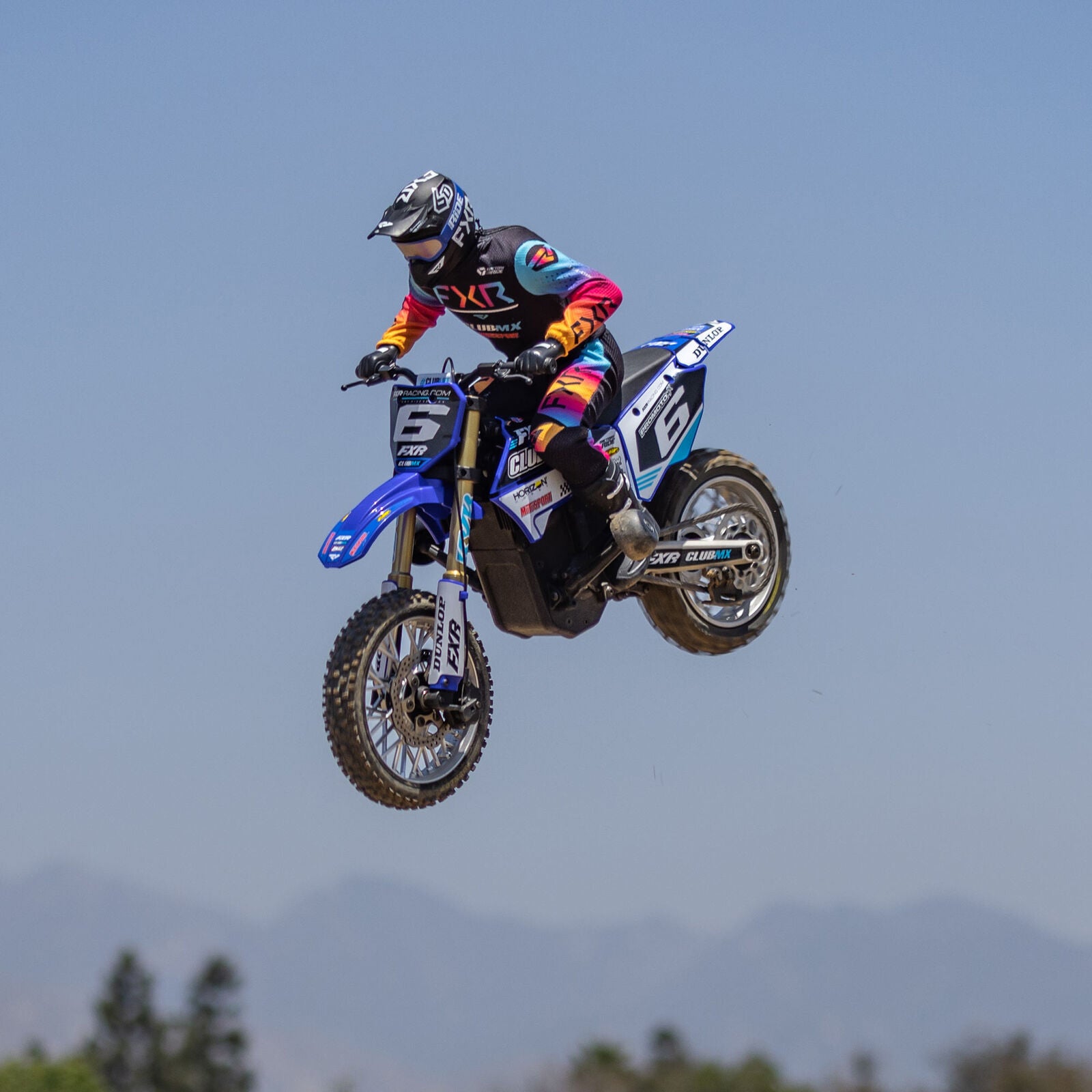 Losi Promoto-MX RTR 1/4 Brushless Dirt Bike (ClubMX) w/2.4GHz DX3PM Radio & MS6X System