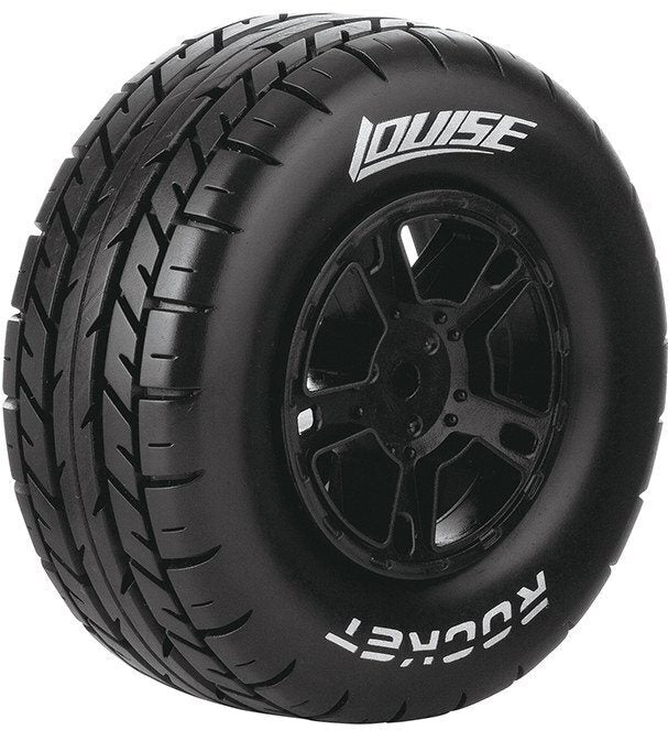 Louise RC SC-Rocket 1/10 Short Course Tires Soft 12/14/17mm Hex LT3154SB (2pcs)