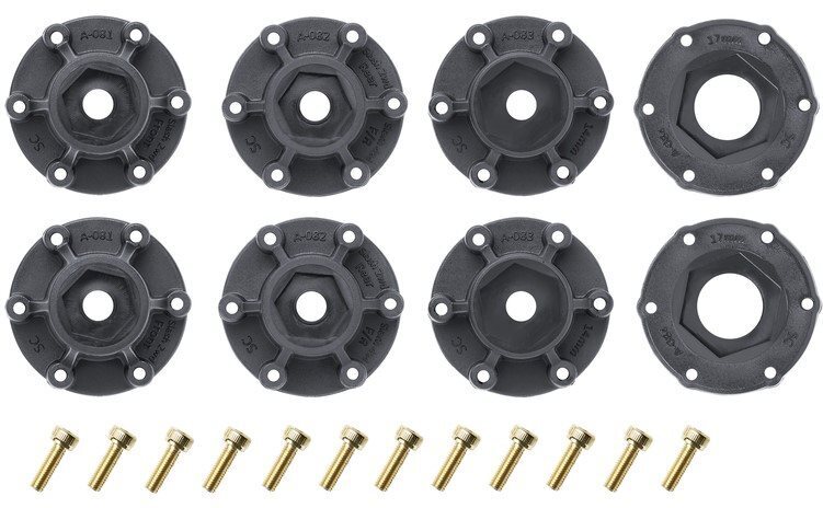 Louise RC SC-Rocket 1/10 Short Course Tires Soft 12/14/17mm Hex LT3154SB (2pcs)