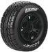 Louise RC SC-Rocket 1/10 Short Course Tires Soft 12/14/17mm Hex LT3154SB (2pcs)