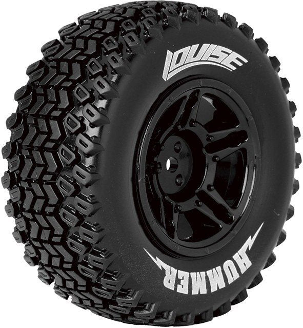 Louise RC SC-Hummer 1/10 Short Course Tires Soft 12/14/17mm (2pcs) – LT3224SB