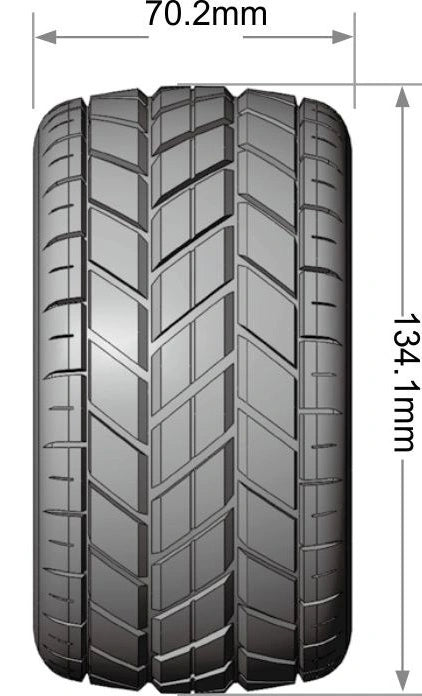 Louise MT-ROCKET 1/10 MAXX Soft Tires & Wheels MFT LT3307SX