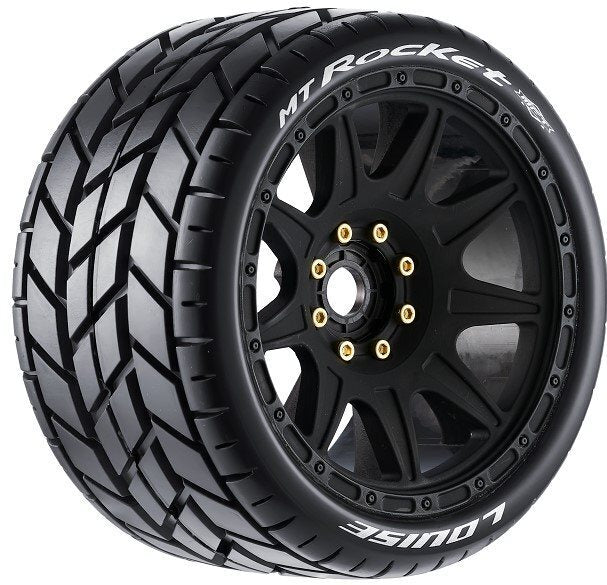 Louise RC MT-Rocket Speed 1/8 Monster Truck Tires LT3353SB – Belted Ελαστικά 17mm Hex Pack 2