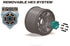 Louise RC MT-Rocket Speed 1/8 Monster Truck Tires LT3353SB – Belted Ελαστικά 17mm Hex Pack 2