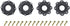 Louise RC MT-Rocket Speed 1/8 Monster Truck Tires LT3353SB – Belted Ελαστικά 17mm Hex Pack 2