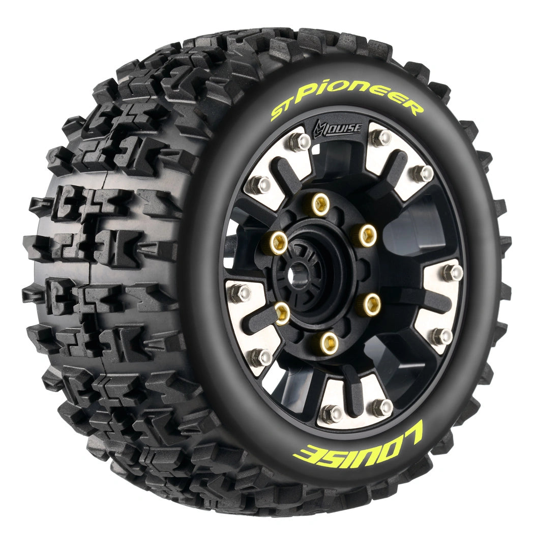 Louise RC ST-PIONEER Soft Tires Mini Maxx / Mini XRT (2pcs) 12mm Hex – LT3389SM