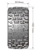 Louise RC ST-PIONEER Soft Tires Mini Maxx / Mini XRT (2pcs) 12mm Hex – LT3389SM