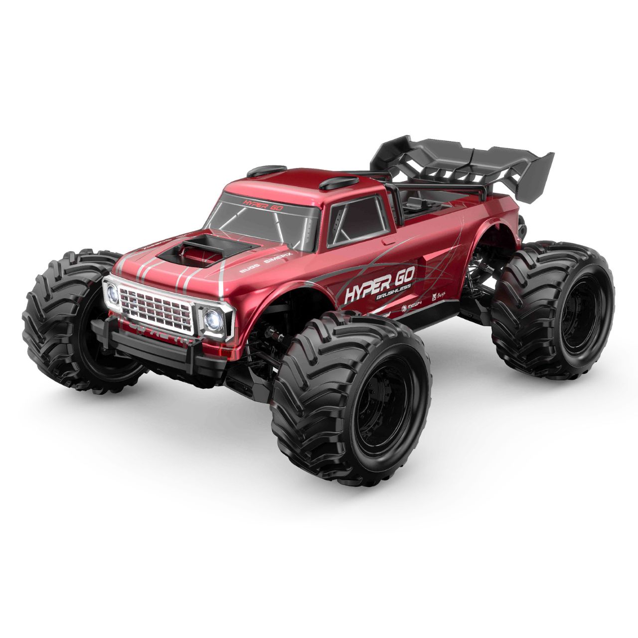 MJX Hyper GO 10210 Truck 1/10 Brushless 4WD RTR Red – 2S/3S/4S, 80km/h+