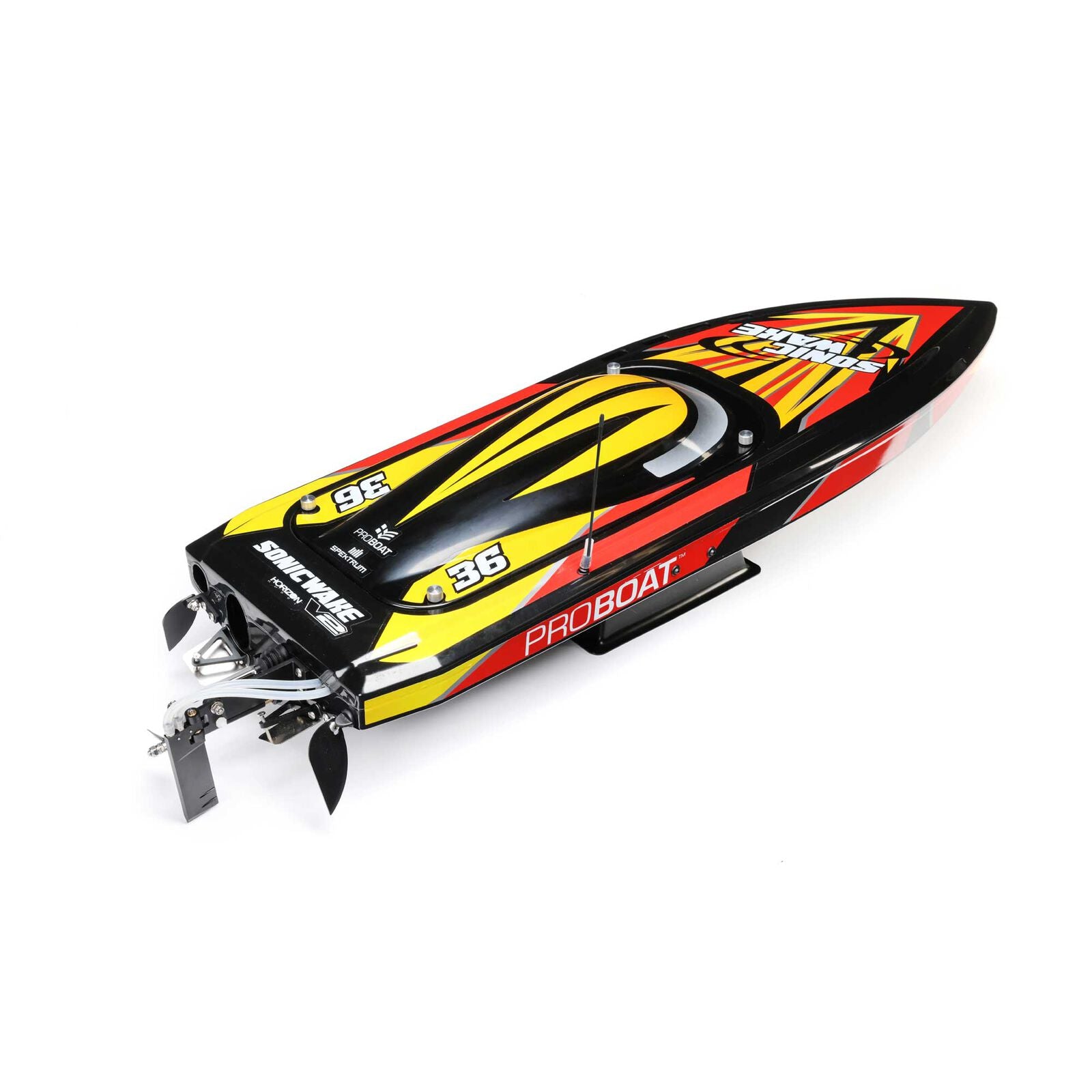 Pro Boat Sonicwake 36 Self-Righting RTR Brushless Deep-V Boat Μαύρο