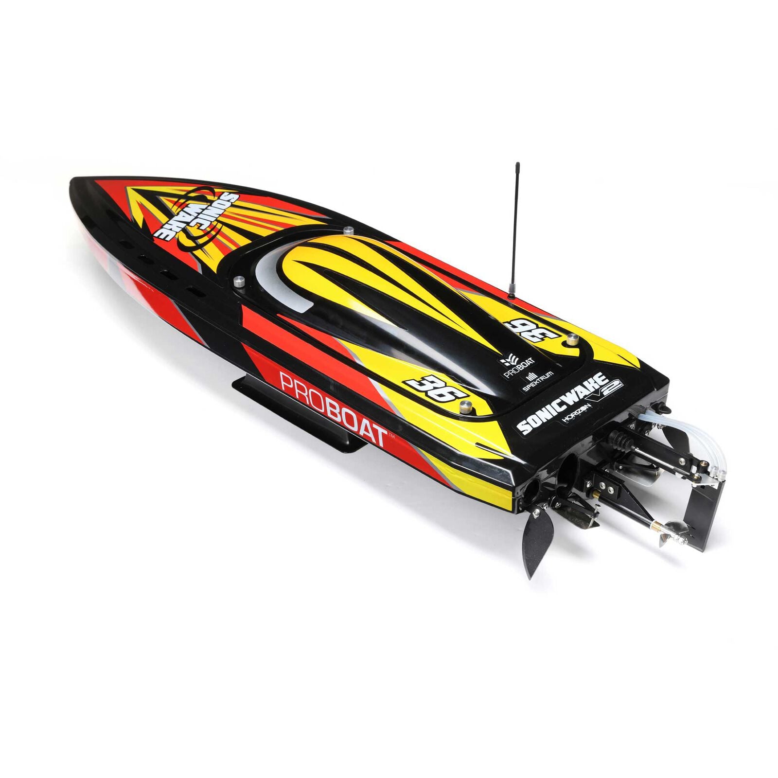 Pro Boat Sonicwake 36 Self-Righting RTR Brushless Deep-V Boat Μαύρο