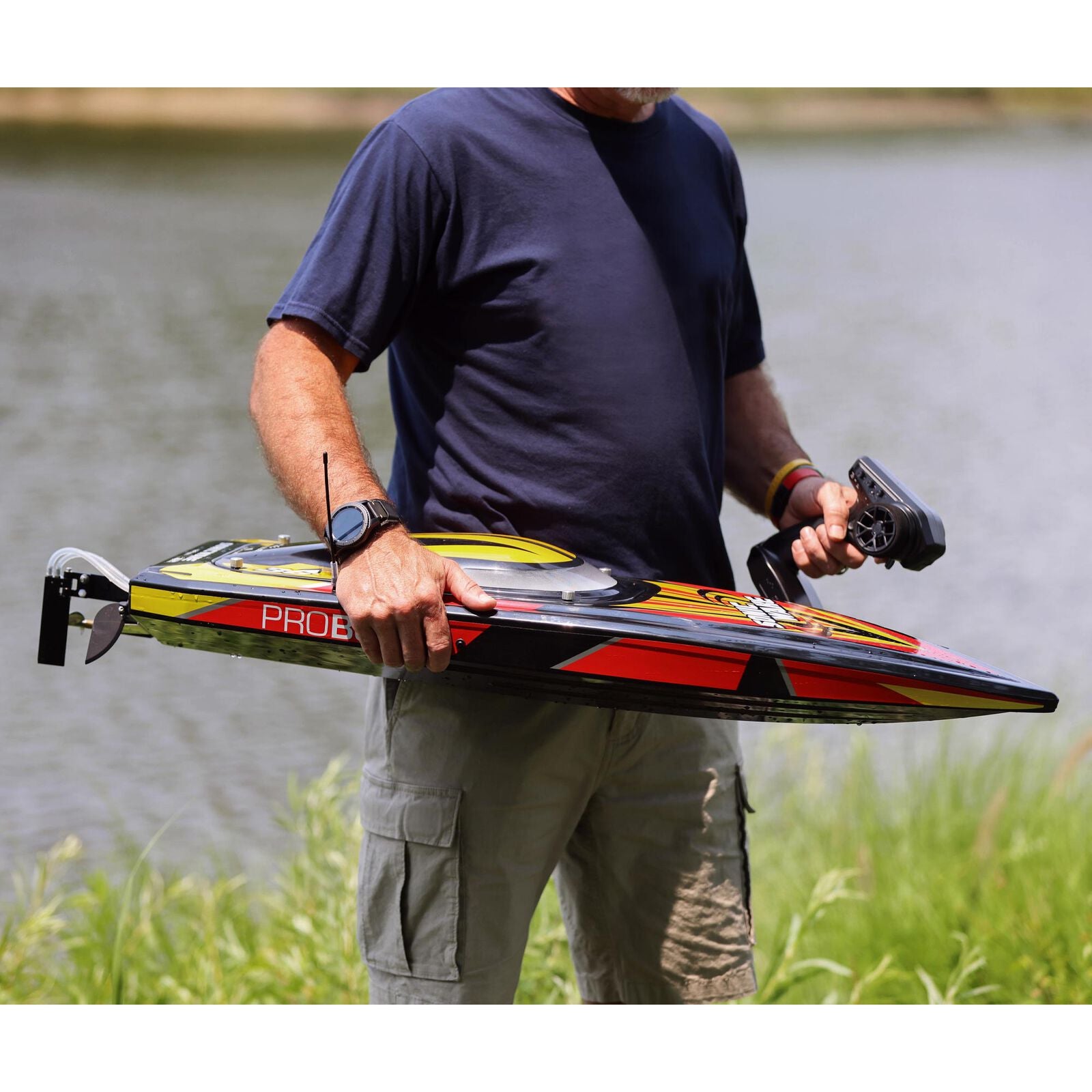 Pro Boat Sonicwake 36 Self-Righting RTR Brushless Deep-V Boat Μαύρο