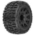 Pro-Line Trencher LP 3.8 Pre-Mounted Monster Truck Tires Raid Wheels (2pcs) M2 17mm