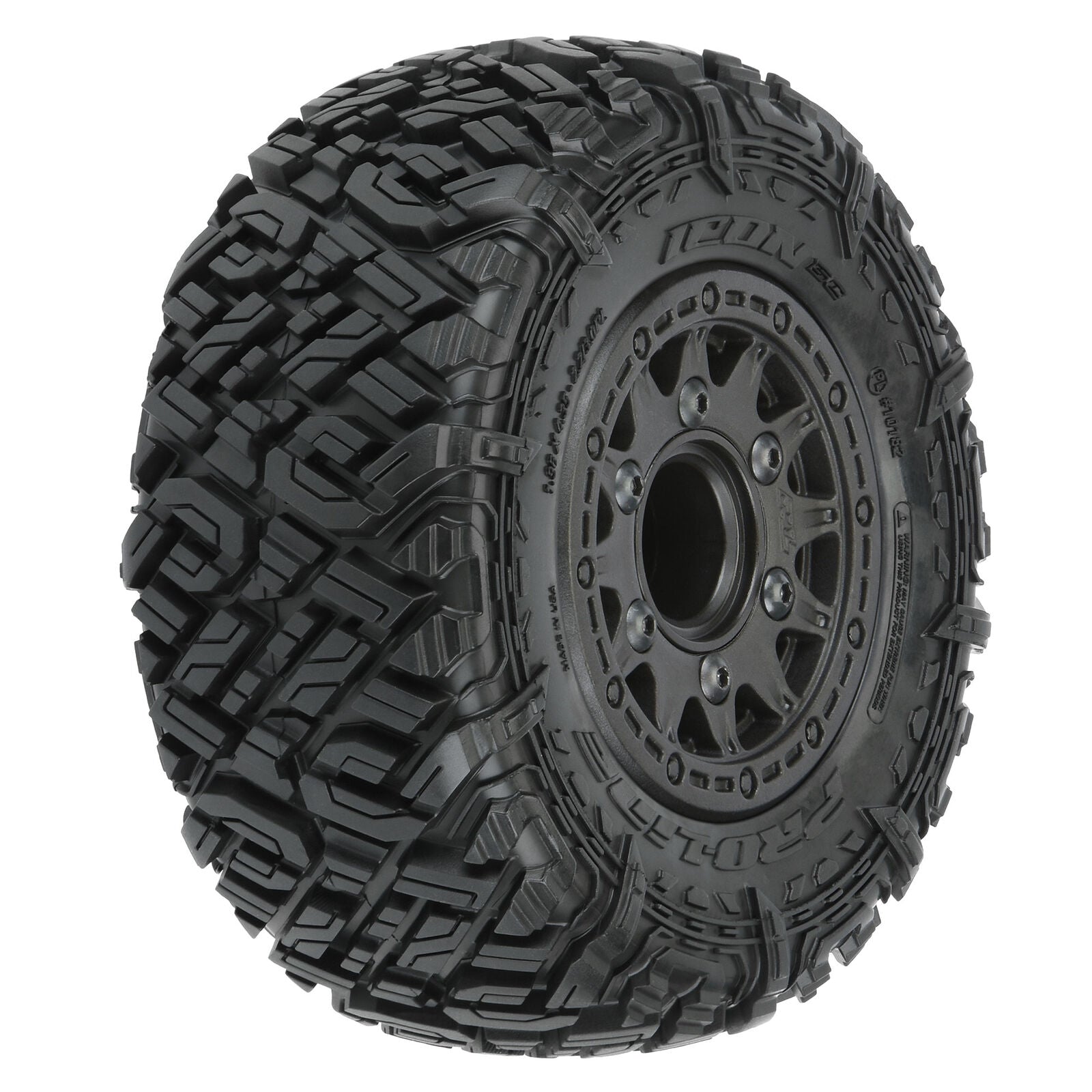 Pro-Line Icon M2 SC Tires με Raid Wheels 2.2/3.0 12mm & 14mm Hex (2τμχ)