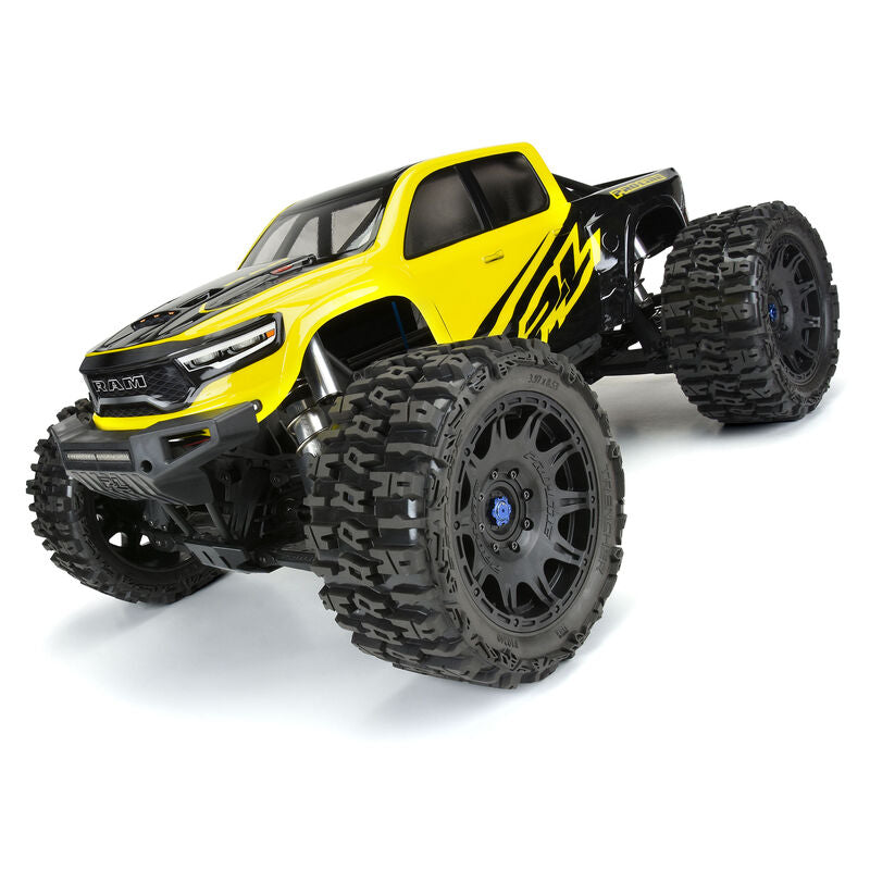 Pro-Line Trencher 5.7 Pre-Mounted Tires Raid Wheels Black (2pcs) 24mm