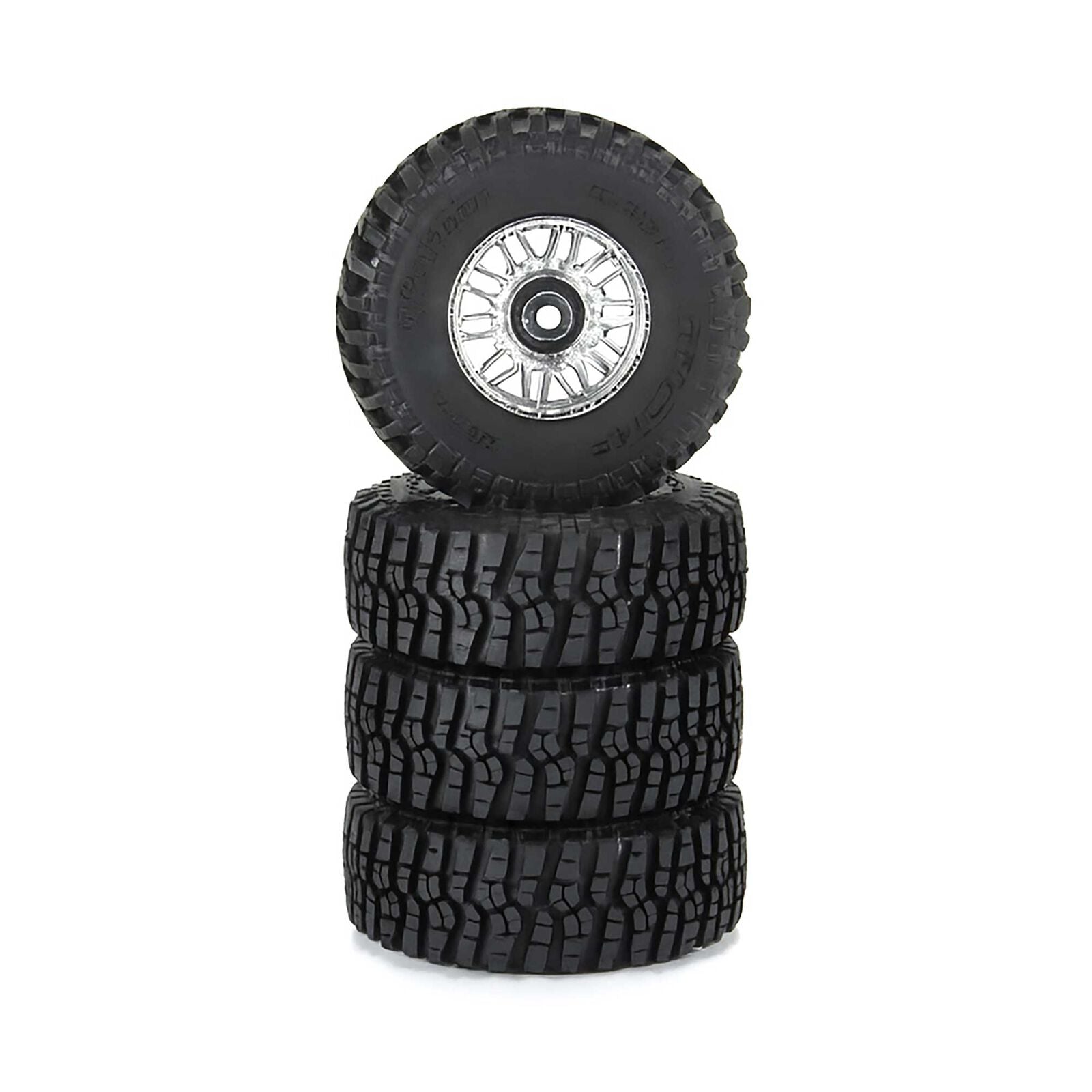 Pro-Line Flat Iron Tires & Diablo Wheels Set για Arrma Typhon Grom (4τμχ)
