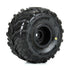 Pro-Line Dreadnaught Tires Mounted on Black Wheels για ARRMA Gorgon & Quake Grom (4τμχ)