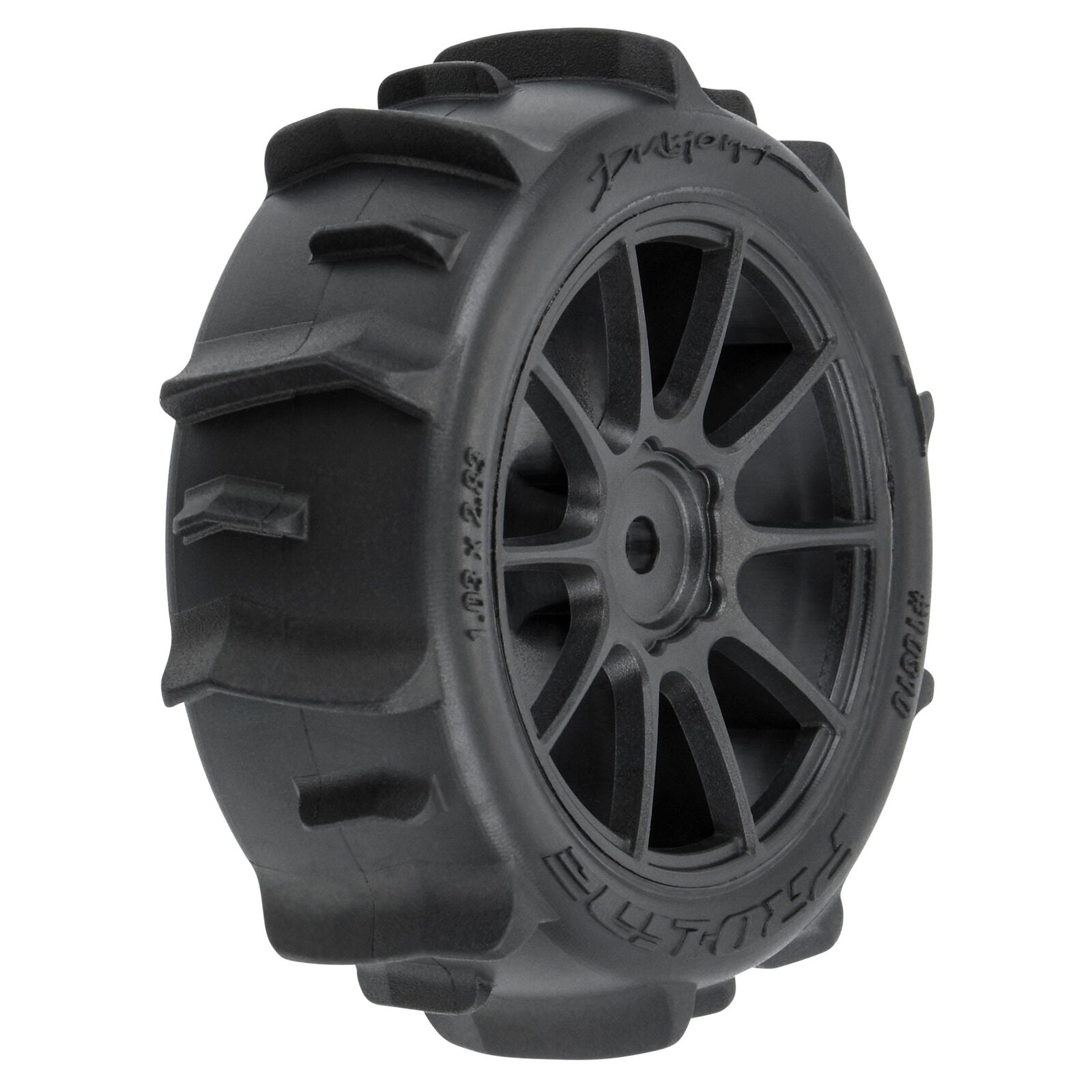 Pro-Line Dumont Paddle Tires με Mach-10 Wheels για Arrma Typhon Grom (4τμχ)
