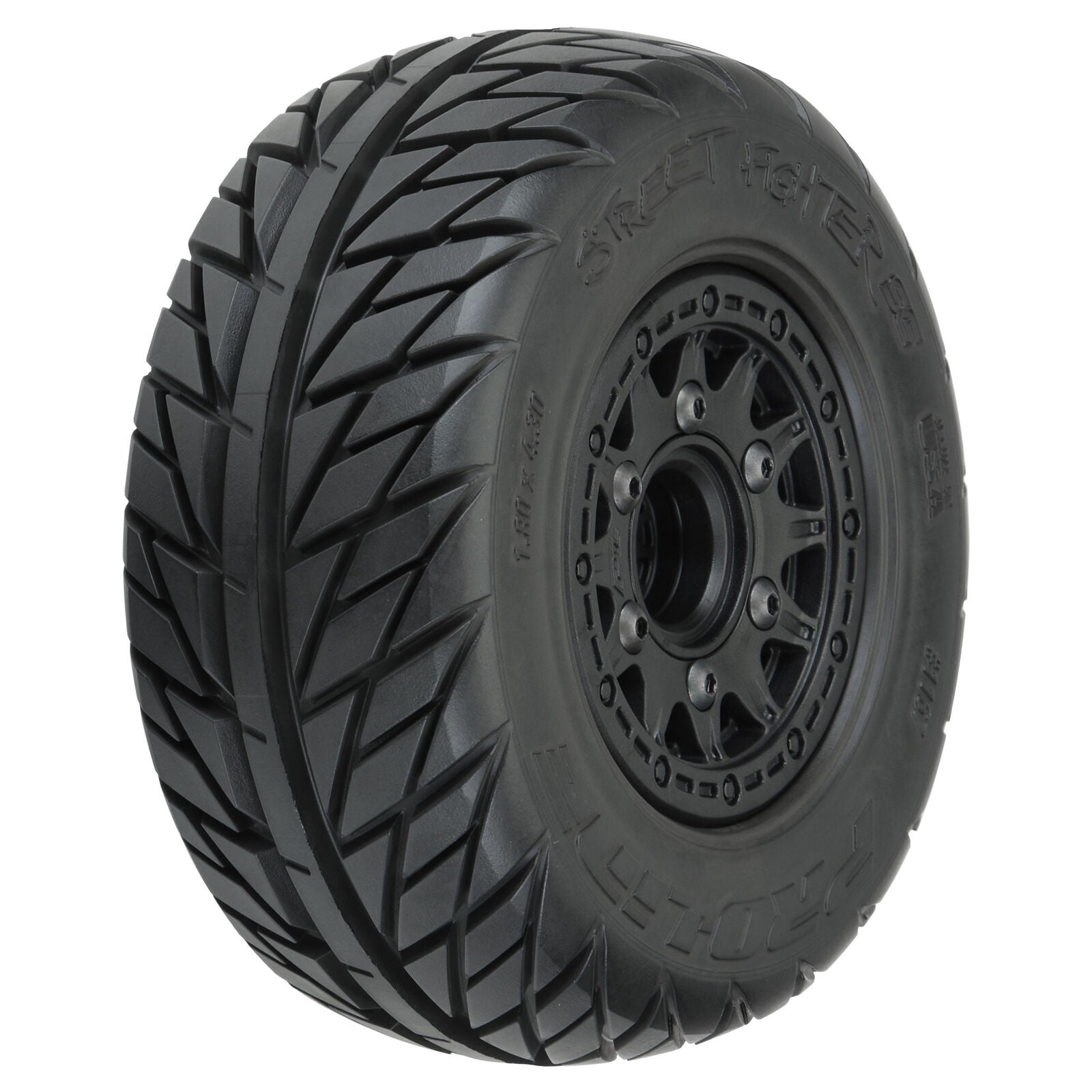 Pro-Line Street Fighter SC Tires Mounted on Raid Wheels 2.2"/3.0" για Slash & Senton (2τμχ)
