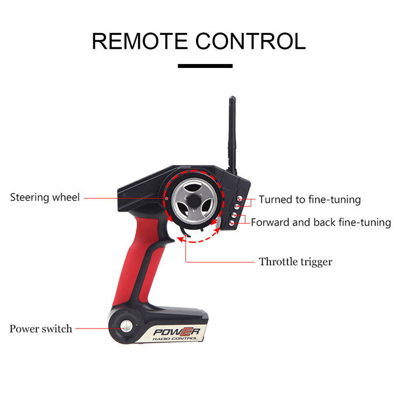 Wltoys A949 A959 A969 A979 K929 1/18 Rc Car 2.4G Transmitter A949 57