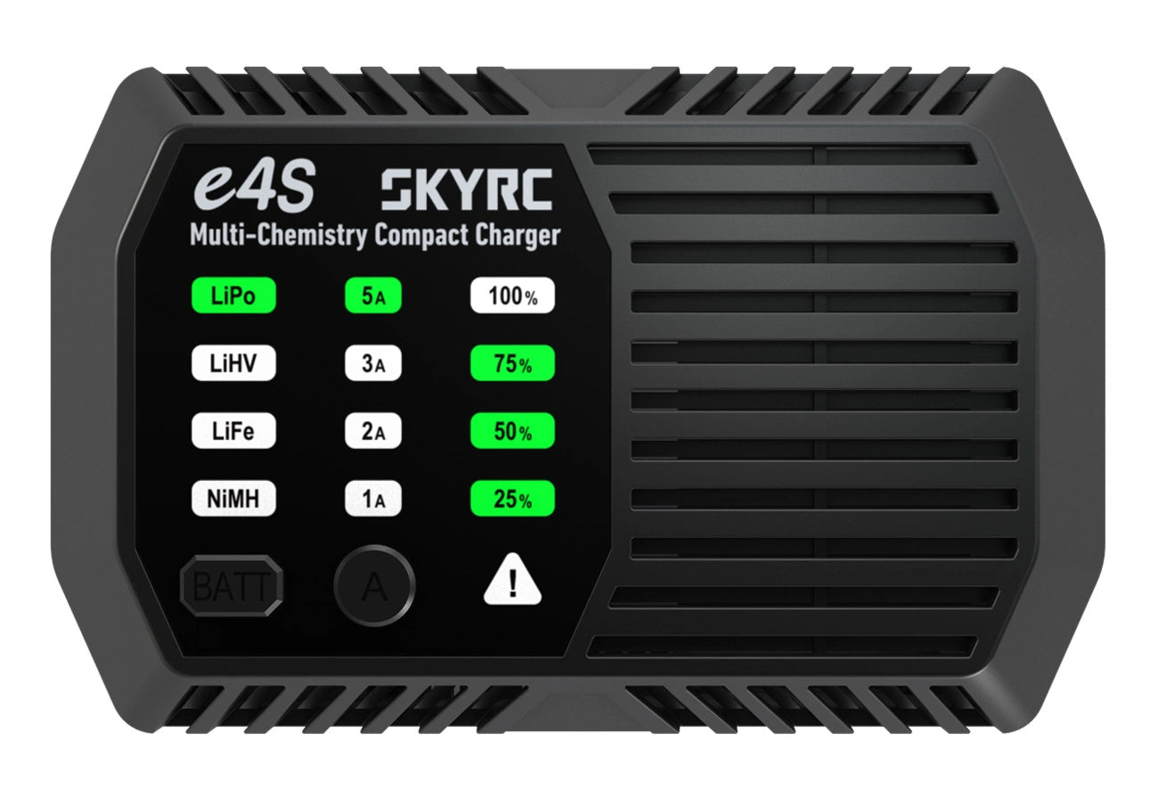 SkyRC e4S Compact Multi Charger 60W 240V Φορτιστής LiPo / LiHV / LiFe / NiMH