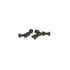 M4X10MM FLAT HEAD SCREWS (10 PCS)