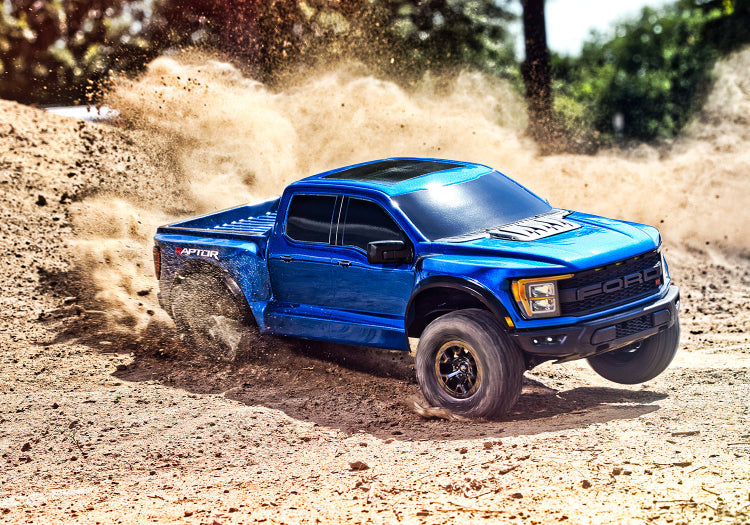 Traxxas NEW Ford F-150 Raptor R 4WD 1/10 RTR TQ LED Blue
