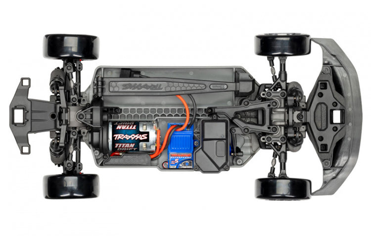 Traxxas 4-Tec Drift Ford Mustang 1/10 RWD RTR XL-5 TQi Drift Car w/TSM & Clipless Body