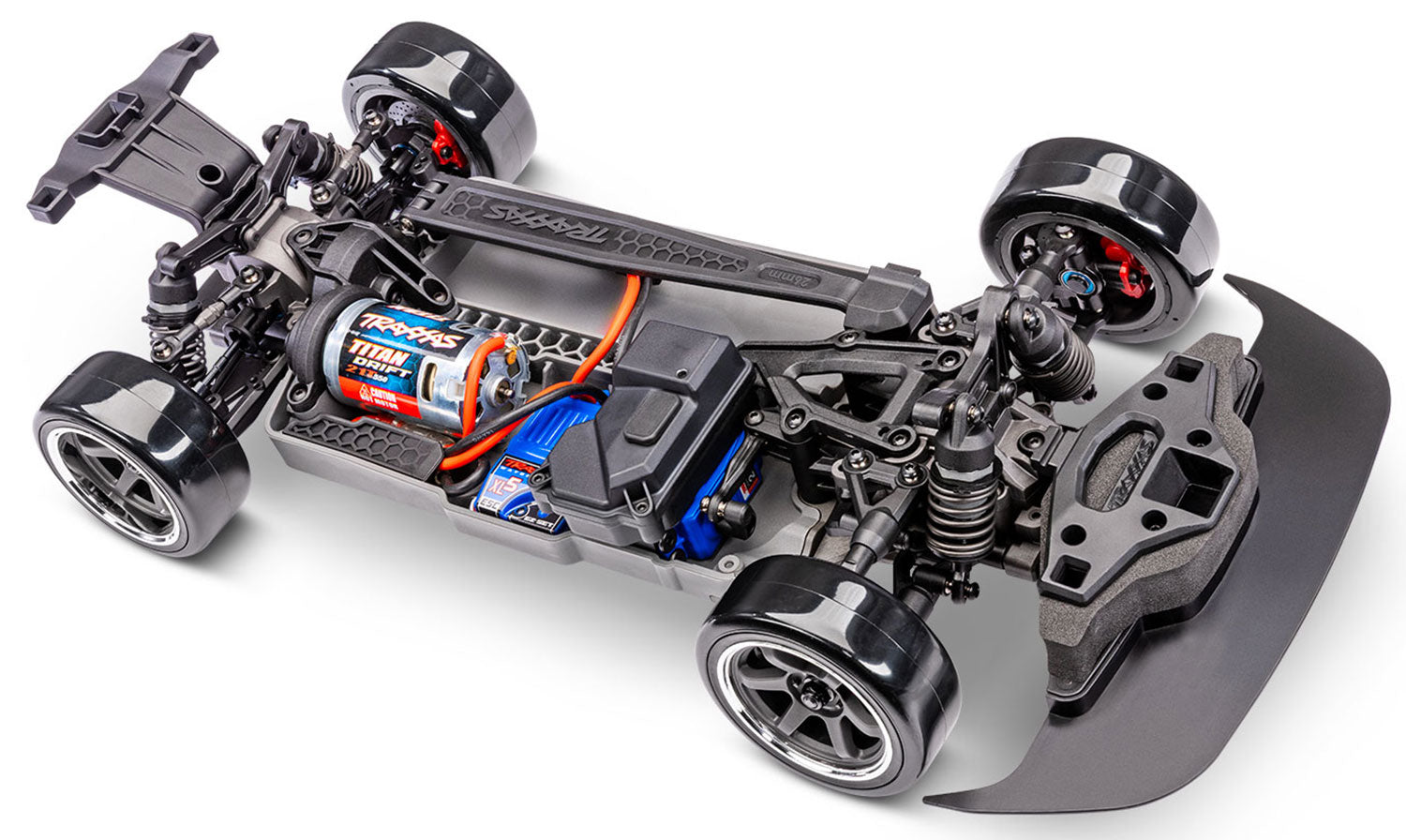 Πισωκίνητο πλαίσιο Traxxas 4-Tec Nissan 240SX Drift με Titan Drift 21T και XL-5