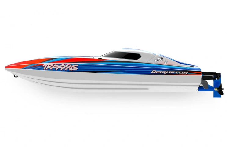 Traxxas Disruptor VXL 4S RTR Brushless Race Boat Orange με Rapid Right Self-Righting