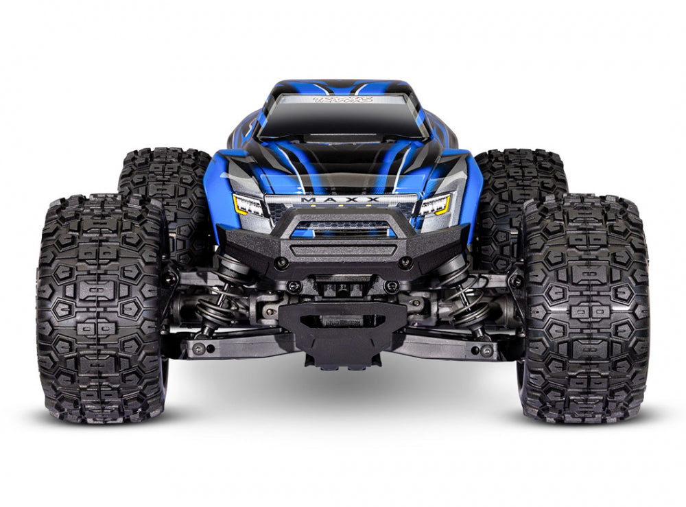 Traxxas Mini Maxx® Brushless RTR TQ BL-2s Blue - USB-C Charger & 2s LiPo