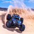 Traxxas Mini Maxx® Brushless RTR TQ BL-2s Blue - USB-C Charger & 2s LiPo