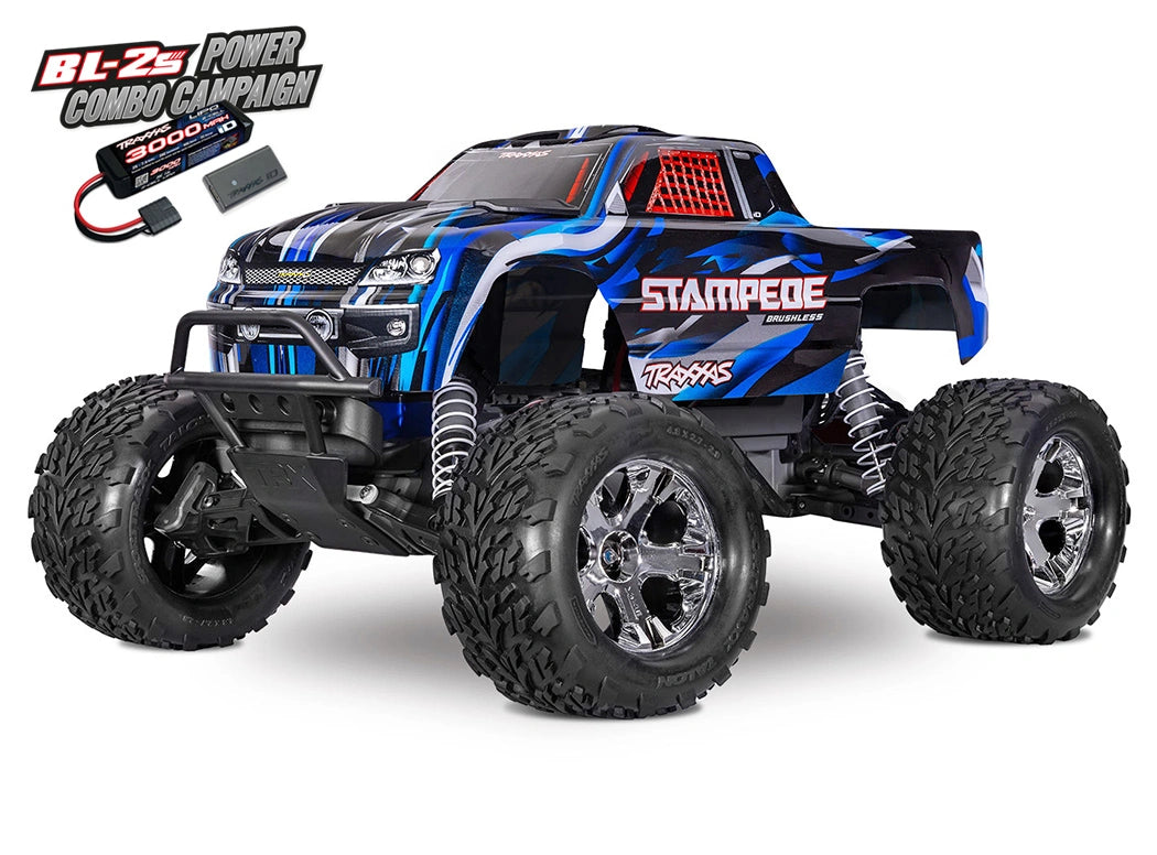 Traxxas Stampede BL-2s HD RTR  – Δώρο Μπαταρία LiPo & USB Φορτιστής