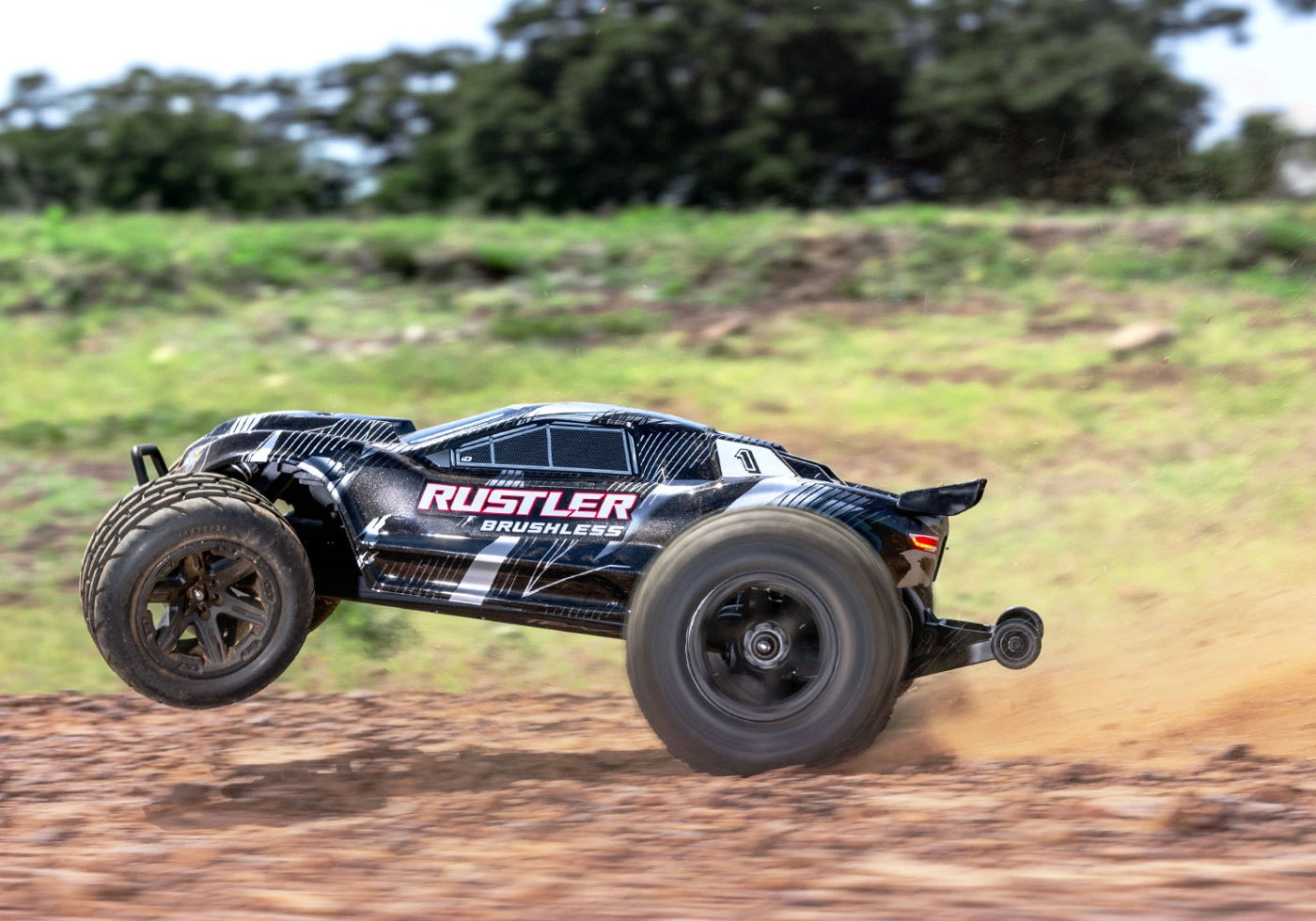 Traxxas Rustler VX3 1/10 RTR 2WD Brushless Stadium Truck με VX3 ESC, TQi Sport & TSM