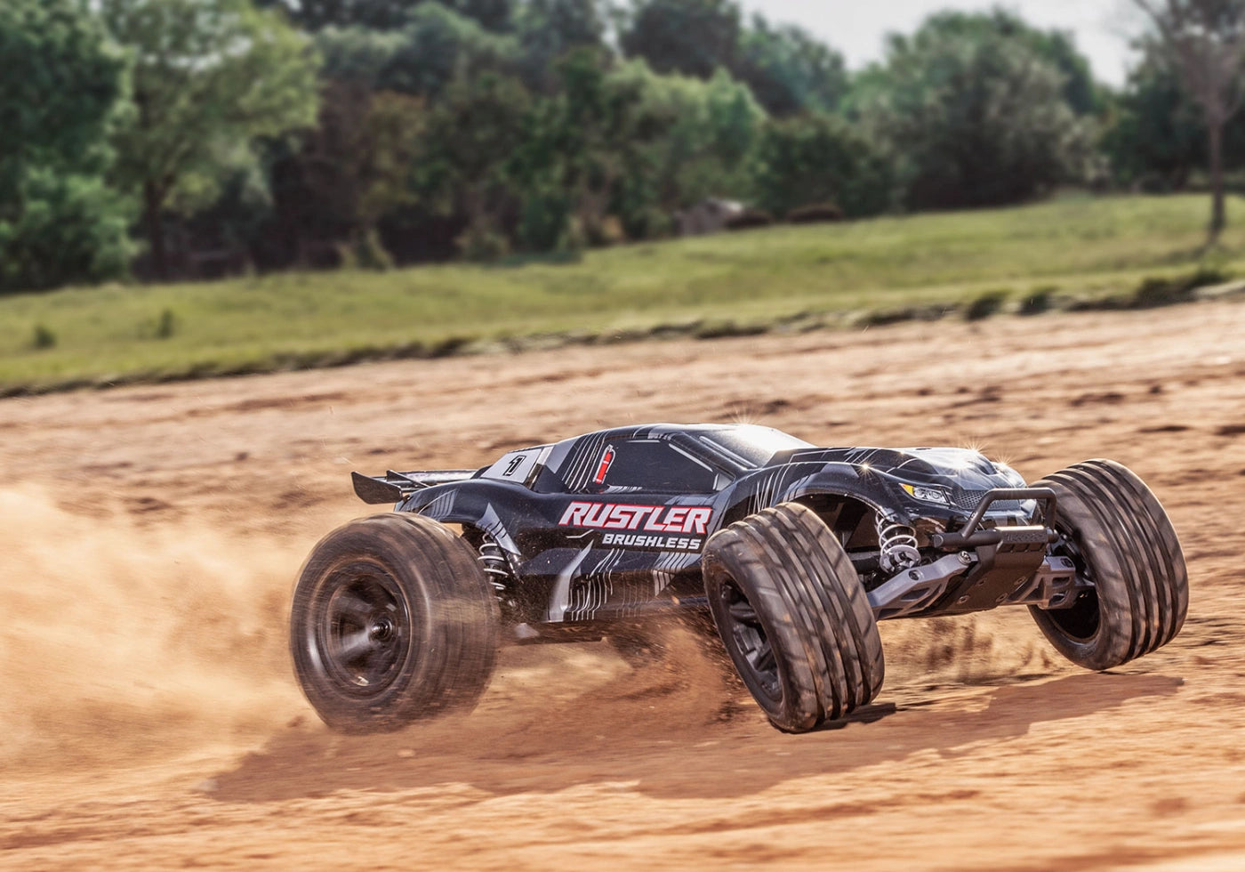 Traxxas Rustler VX3 1/10 RTR 2WD Brushless Stadium Truck με VX3 ESC, TQi Sport & TSM