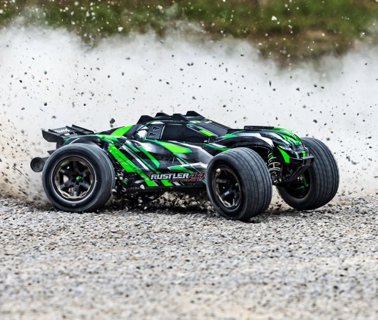 Traxxas Rustler 4X4 Ultimate VXL RTR 1/10 Brushless Stadium Truck Green